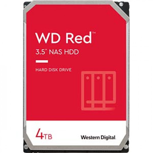 Western Digital HDD 4TB Red 3,5" SATA3 5400rpm 256MB - WD40EFAX