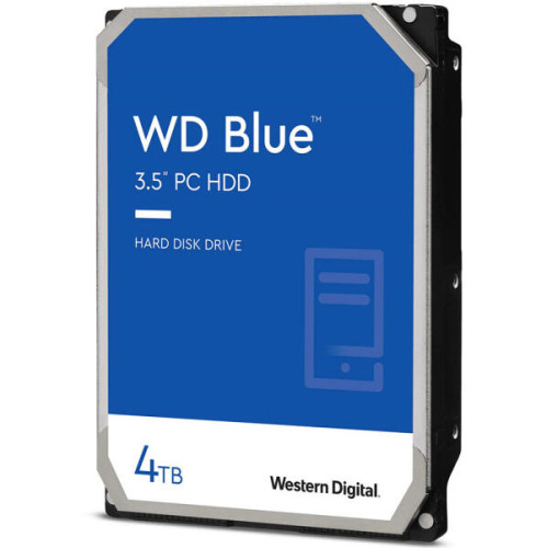Western Digital HDD 4TB Blue 3,5" SATA3 5400rpm 256MB - WD40EZAX