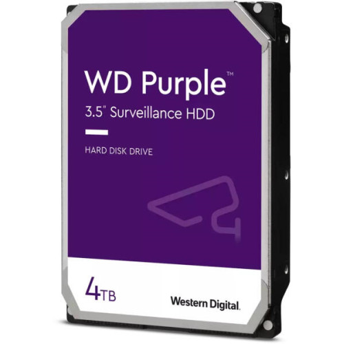 Western Digital HDD 4TB Purple 3,5" SATA3 5400rpm 256MB - WD42PURZ