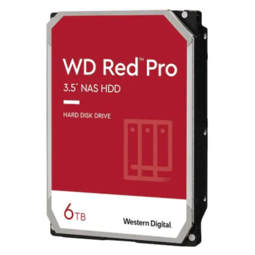 Western Digital HDD 6TB Red Pro 3,5" SATA3 7200rpm 256MB - WD6003FFBX