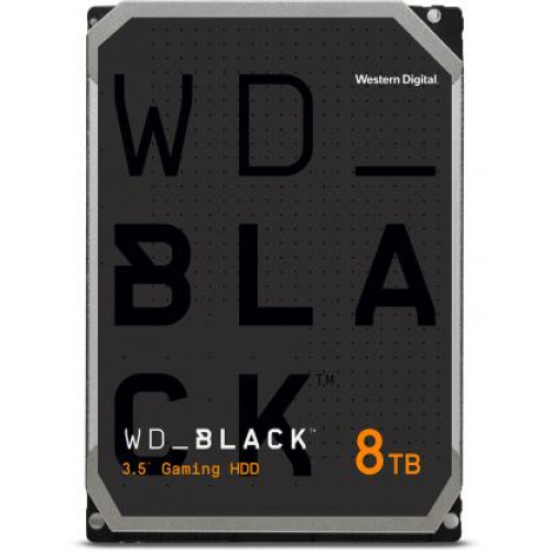 Western Digital HDD 8TB Black 3,5" SATA3 7200rpm 64MB - WD8002FZWX