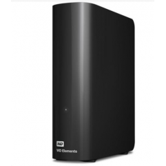 Western Digital 10TB 3,5" Elements Desktop Fekete külső HDD USB 3.0 - WDBWLG0100